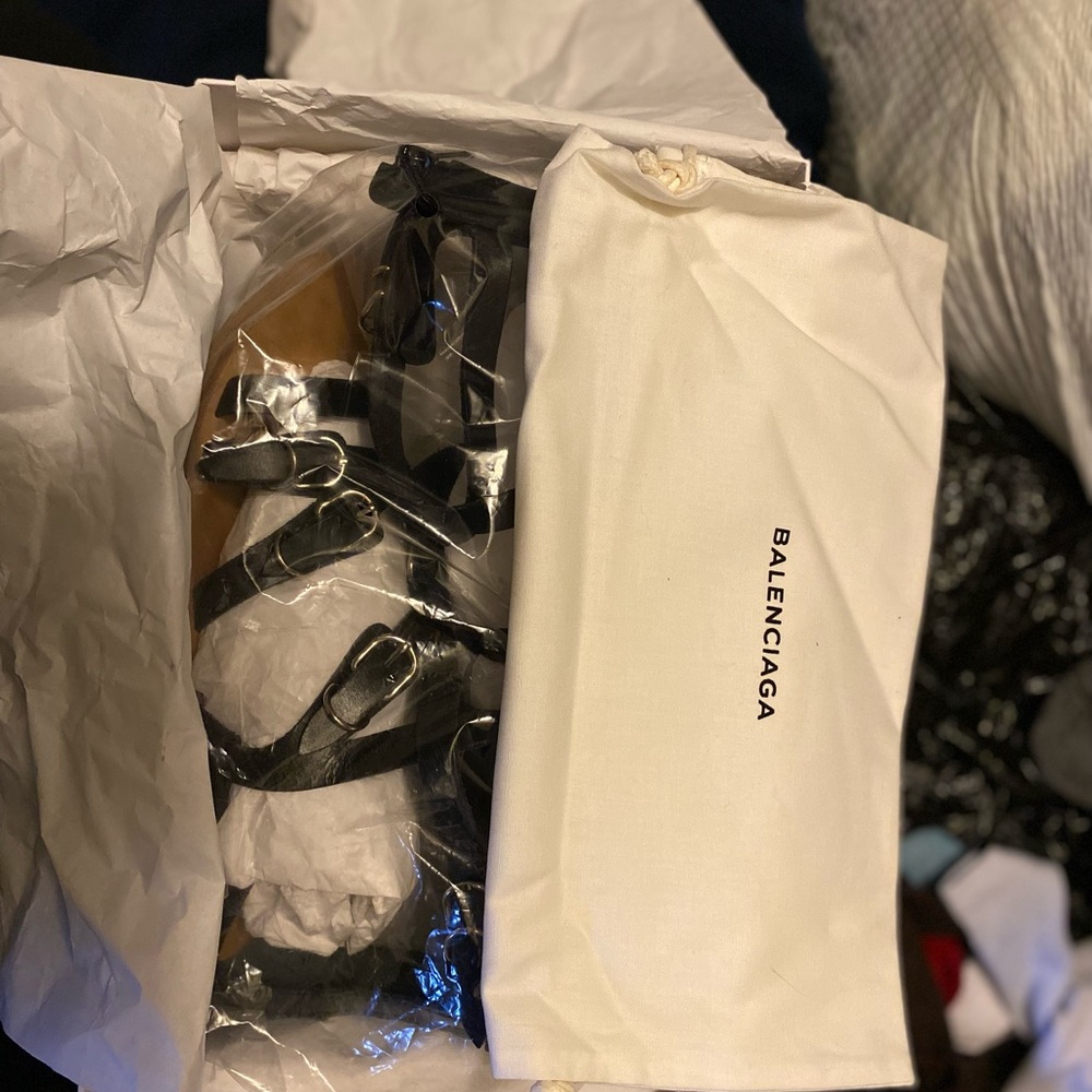 Balenciaga black summer shoes - Picture 4 of 5